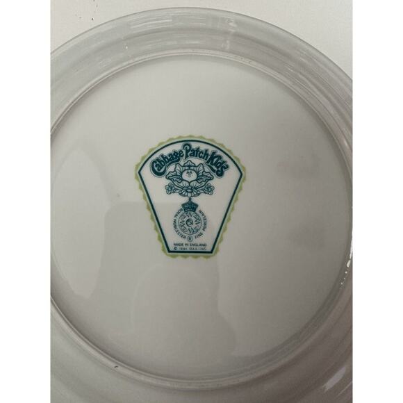 Vintage 80s Royal Worcester  Cabbage Patch Kids Porcelain Dish Set - Picture 10 of 12